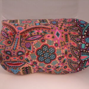 Mask Smiling Huichol Tiny Beaded