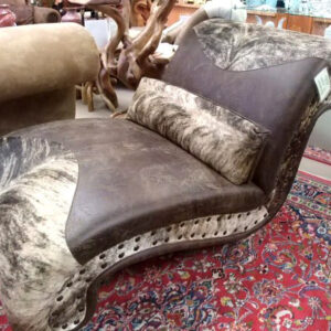 Cowhide Chaise Lounge #1