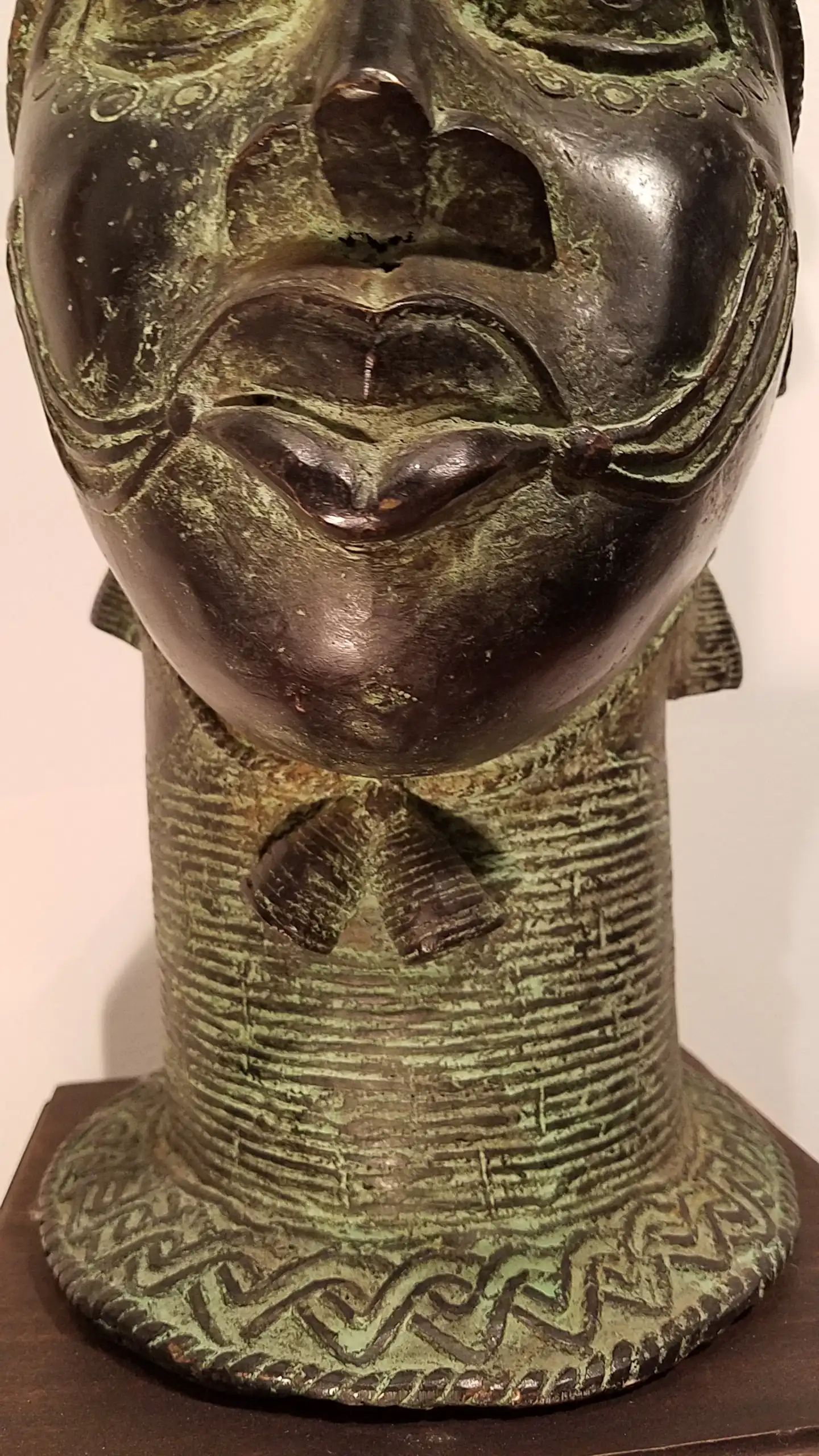 Benin Bronze Princess Bust