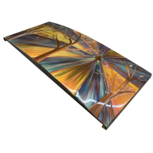 copper panel wall hanging