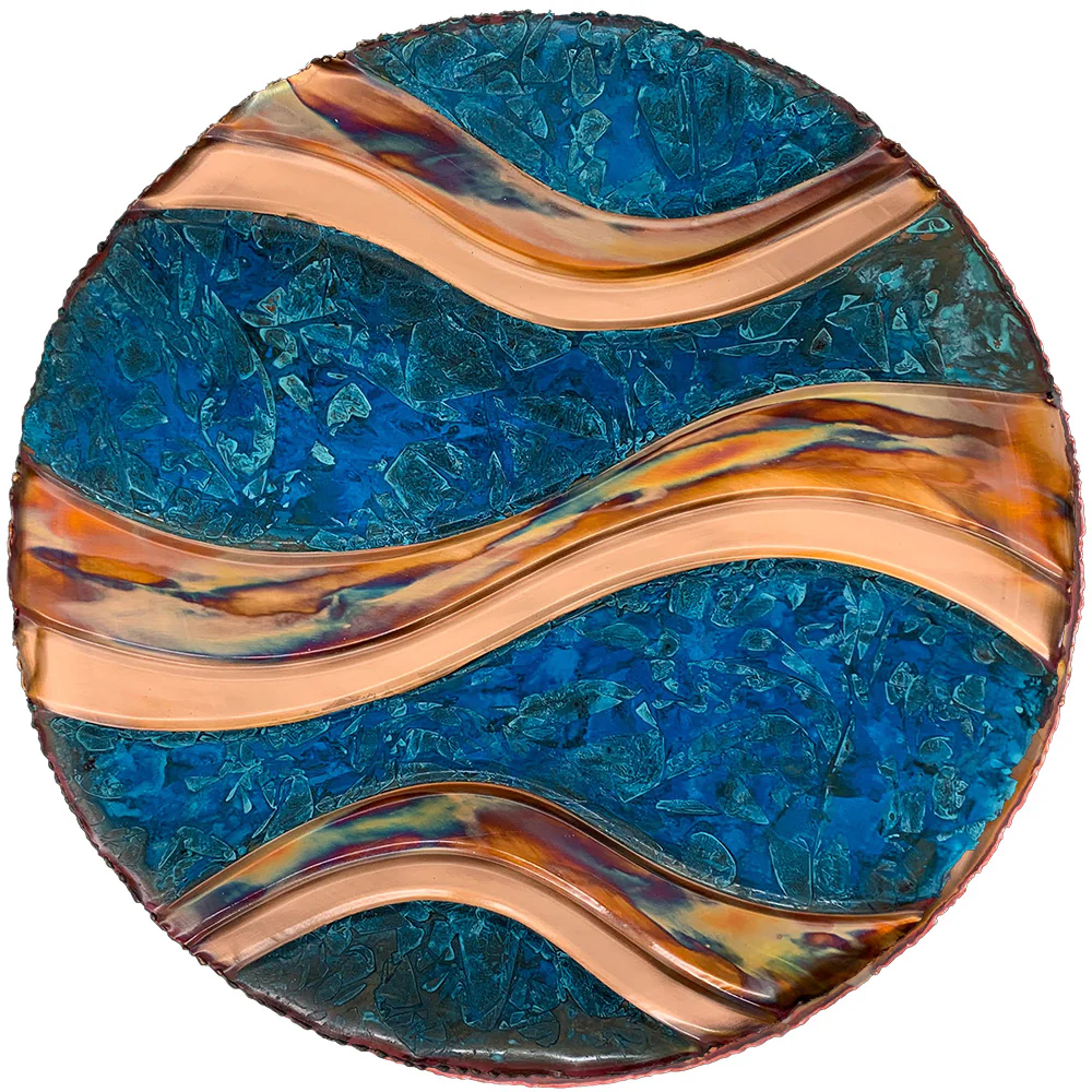 copper art plate