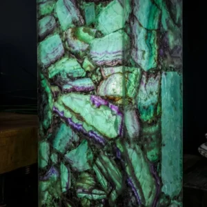 Fluorite Crystal Floor Lamp