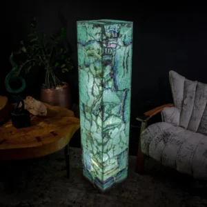 Fluorite Crystal Floor Lamp