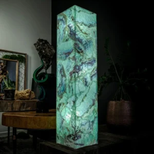 Fluorite Crystal Floor Lamp