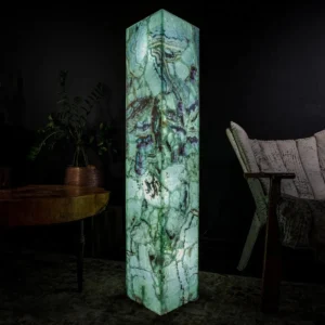 Fluorite Crystal Floor Lamp