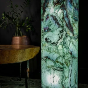 Fluorite Crystal Floor Lamp