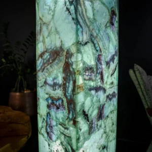 Fluorite Crystal Floor Lamp