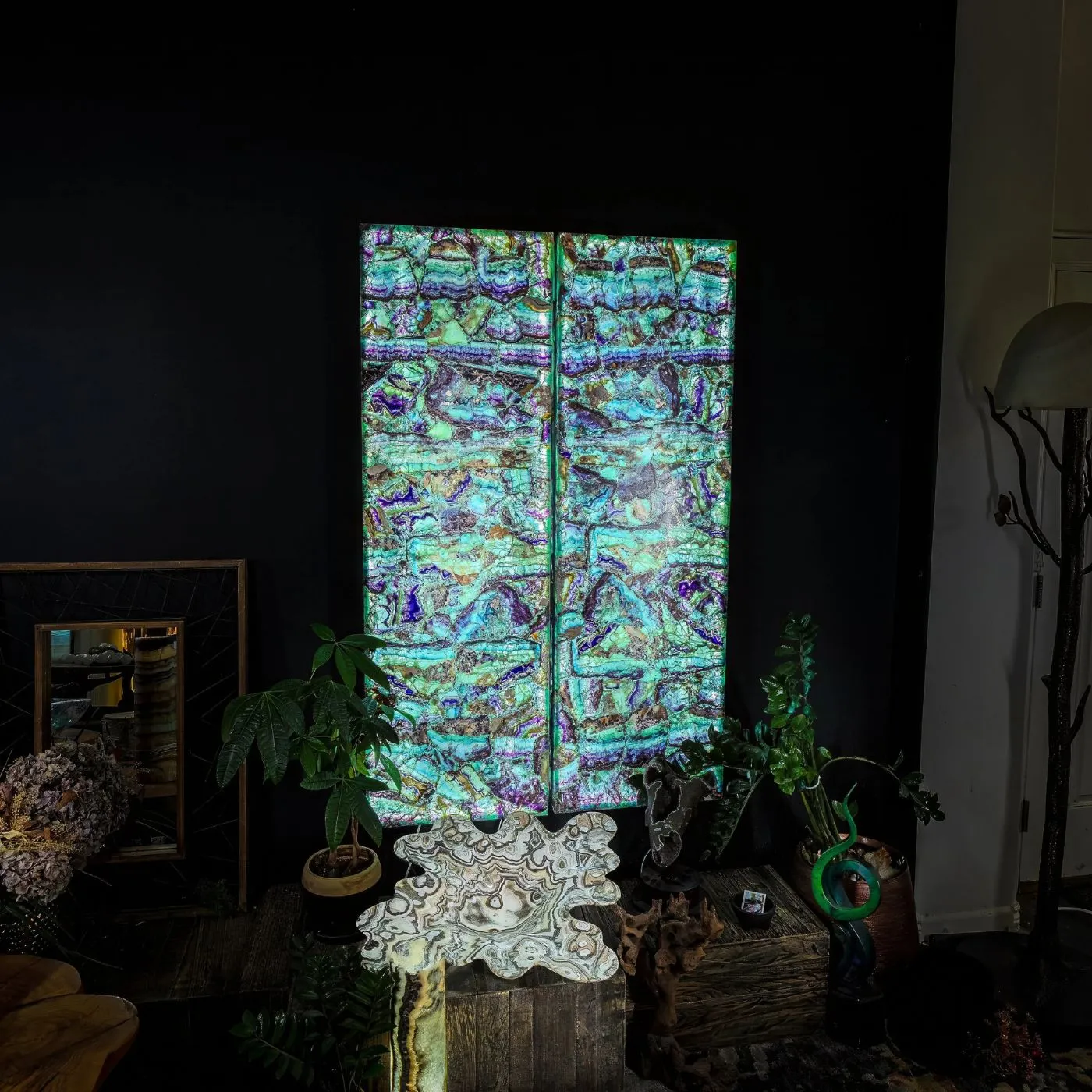 Fluorite Crystal Wall Panels