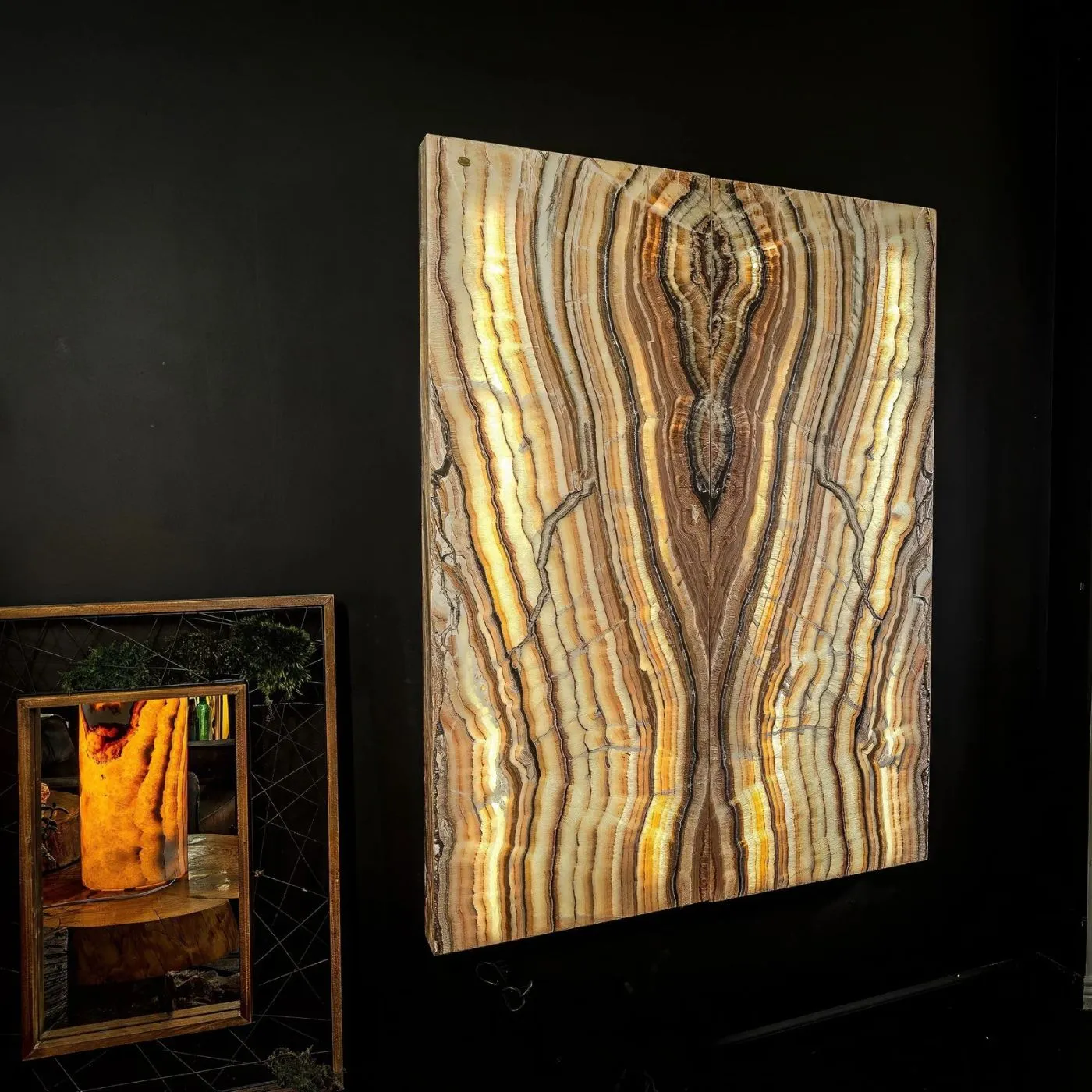 Sahara Onyx Wall Panels (Set #2 Out Of 3) Exotic