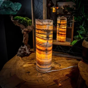 Aqua Onyx Lamp Table Lamp