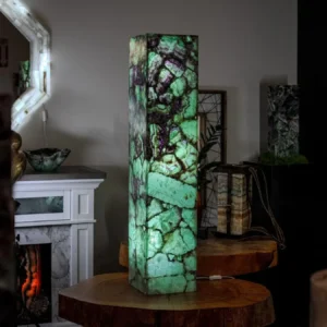 Fluorite Crystal Floor Lamp