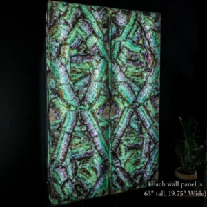 Fluorite Crystal Wall Panels (Set #8) Mosaic