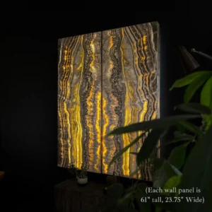 Golden Cloud Onyx Wall Panels (Set #1)-1