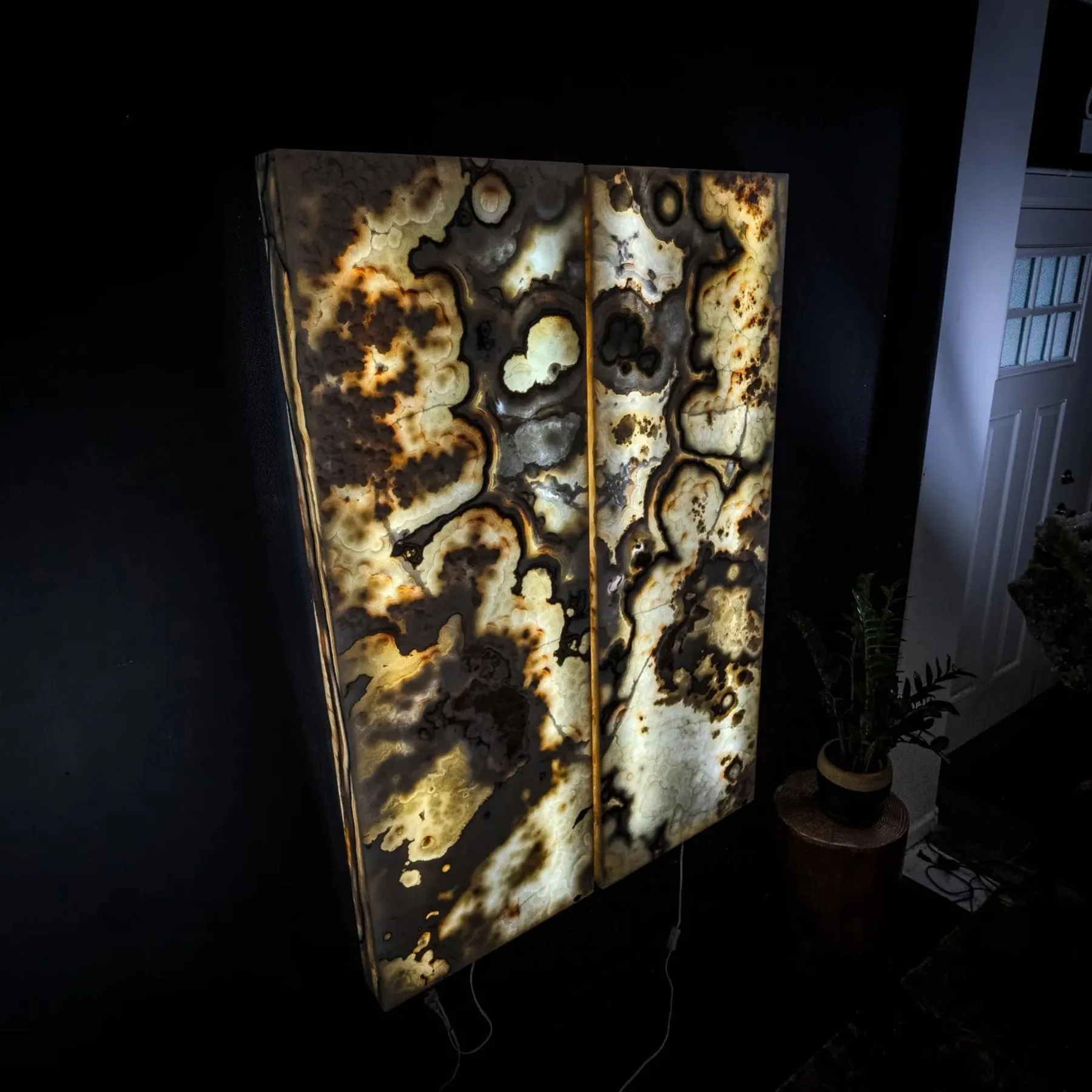 Sahara Onyx Wall Panels (Exotic #1)-4 Sahara Onyx Wall Panels (Exotic #1)-1