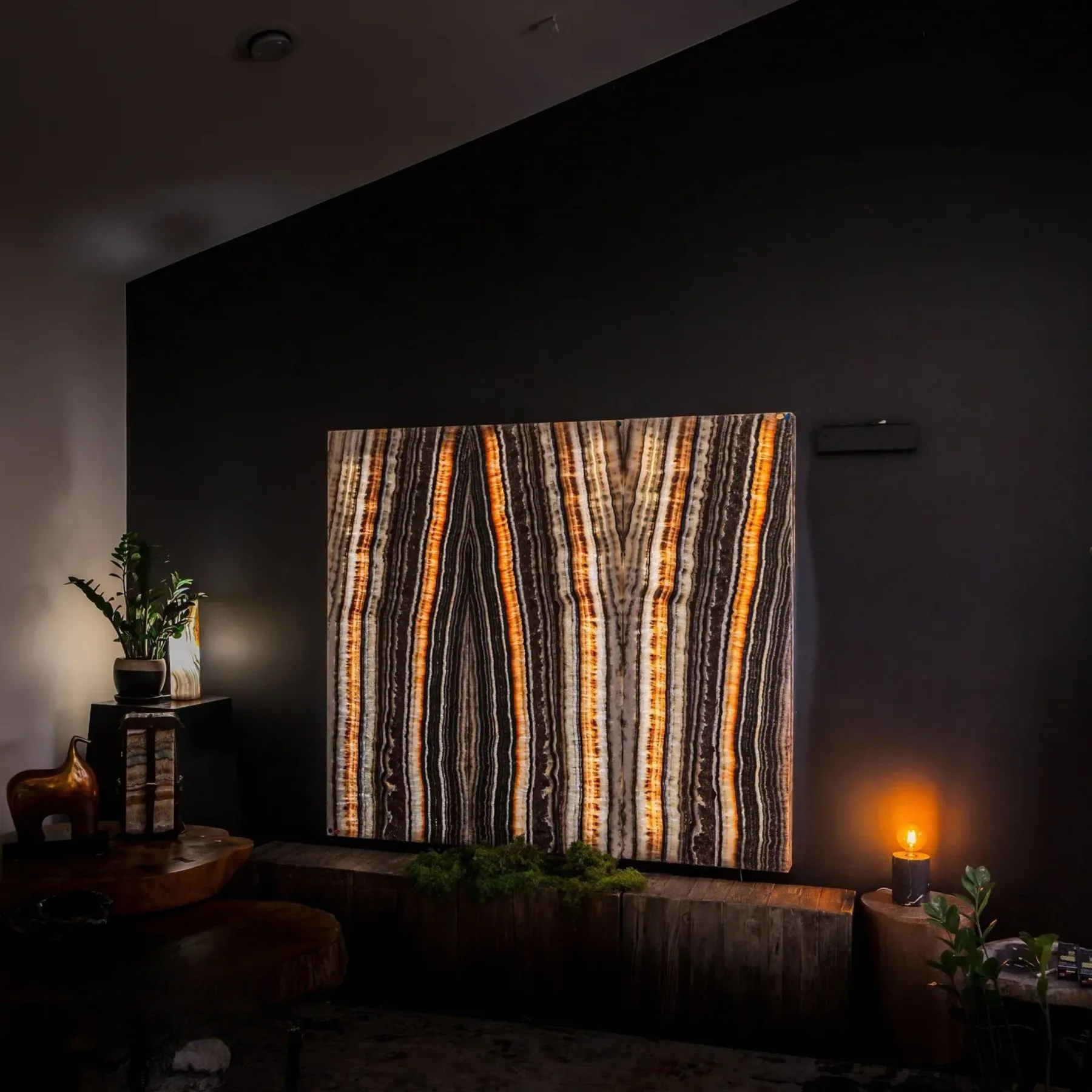 Tangerine Onyx Wall Panels (Set #1)