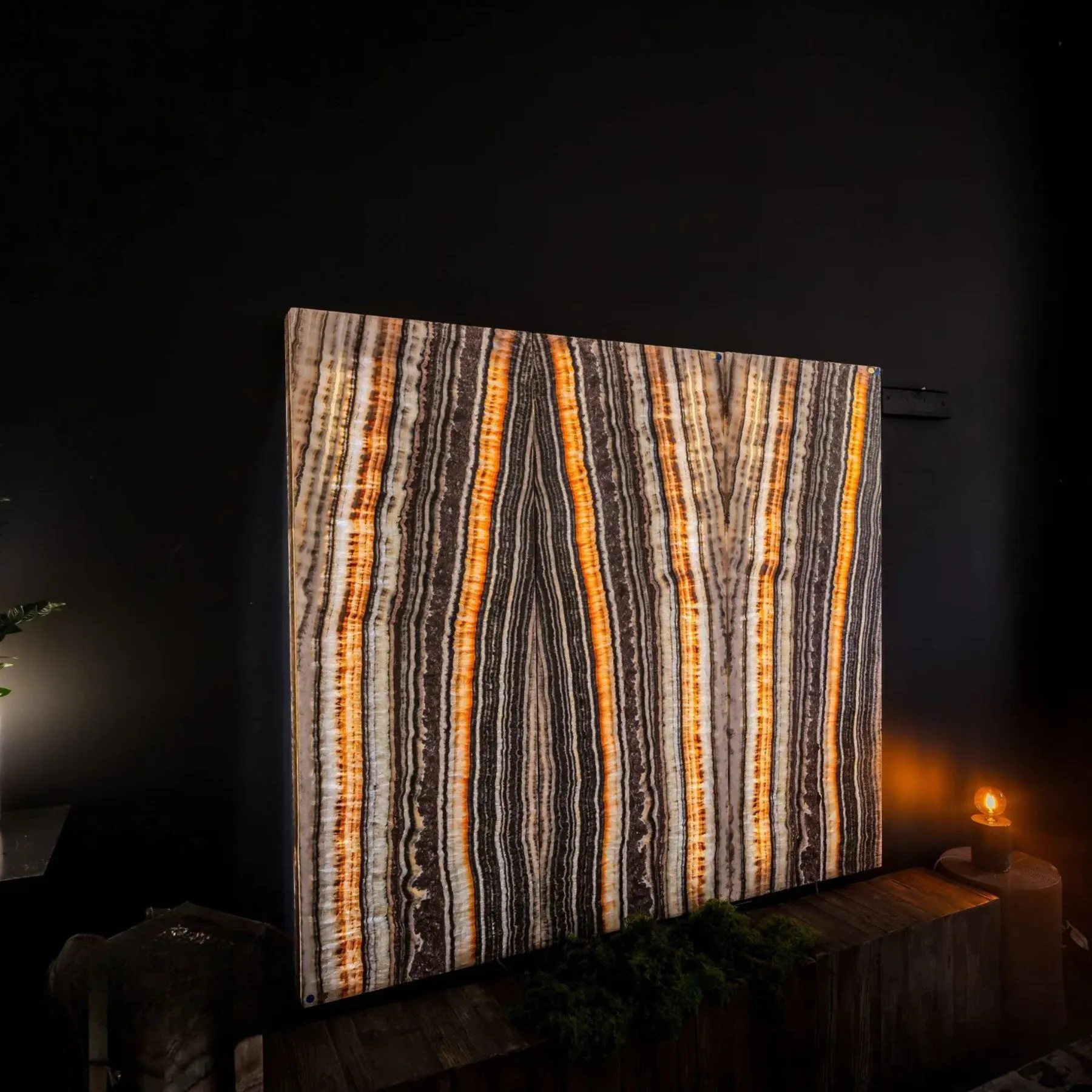 Tangerine Onyx Wall Panels (Set #1)