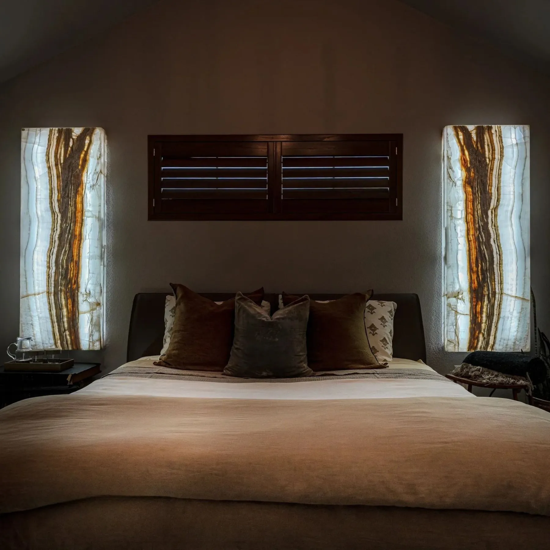 White Ice Onyx Wall Panels (Set #1)